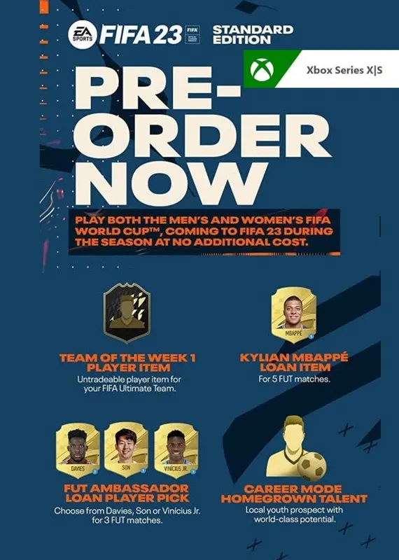 EA SPORTS™ FIFA 23 Standard Edition Pre-Order Bonus (DLC) — Xbox Series X|S, Standard Edition