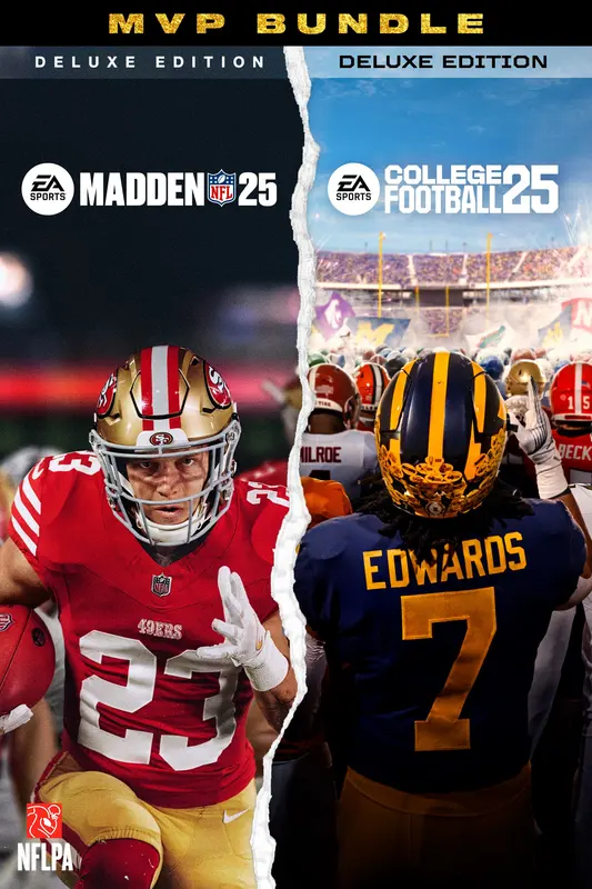 EA SPORTS™ MVP Bundle (Madden NFL 25 Deluxe Edition & College Football 25 Deluxe Edition) — Xbox Series X|S, Deluxe Edition