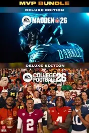 EA SPORTS™ MVP-Bundle (Madden NFL 26 Deluxe Edition & EA SPORTS College Football 26 Deluxe Edition) — Xbox Series X|S, Deluxe Edition