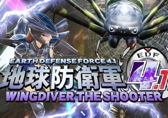 Jaquette de Earth Defence Force 4.1: Wingdiver The Shooter EN/JA — jeu PC (Steam)