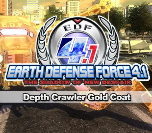 EARTH DEFENSE FORCE 4.1 - Depth Crawler Gold Coat DLC — Steam, Gold