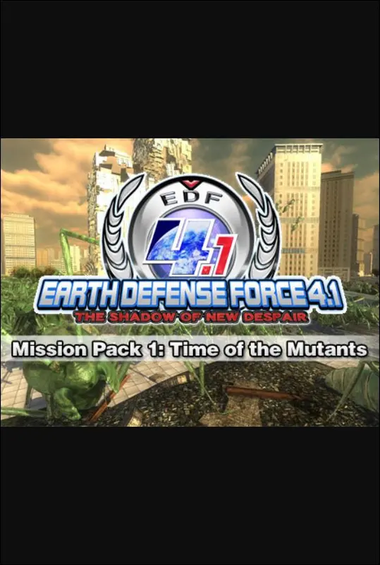 Jaquette de EARTH DEFENSE FORCE 4.1: Mission Pack 1: Time of the Mutants (DLC) — DLC PC (Steam)