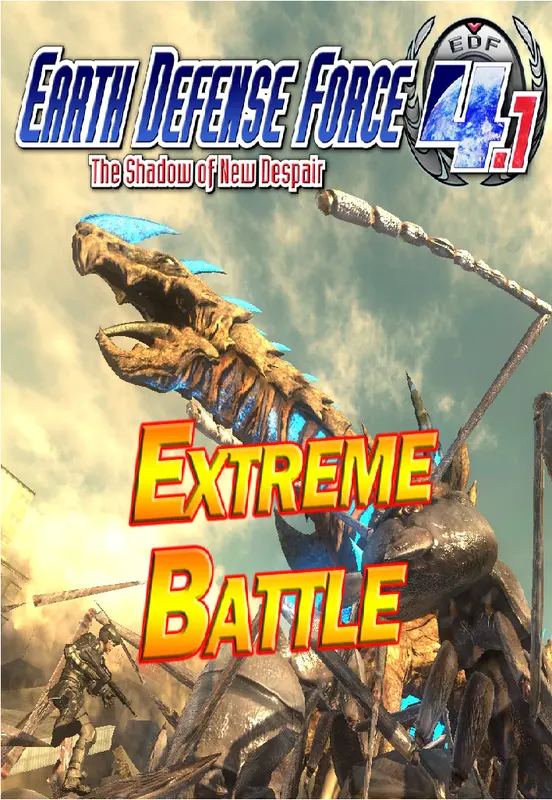 Jaquette de EARTH DEFENSE FORCE 4.1: Mission Pack 2: Extreme Battle (DLC) — DLC PC (Steam)