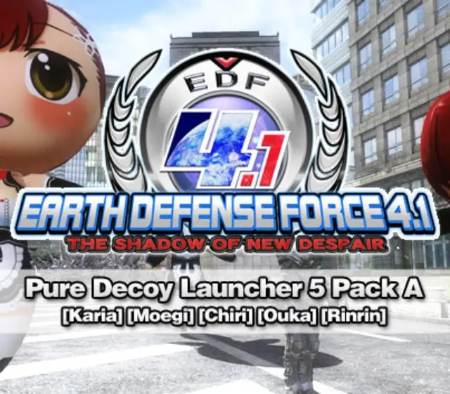 EARTH DEFENSE FORCE 4.1 - Pure Decoy Launcher 5 Pack A DLC — Steam, Standard