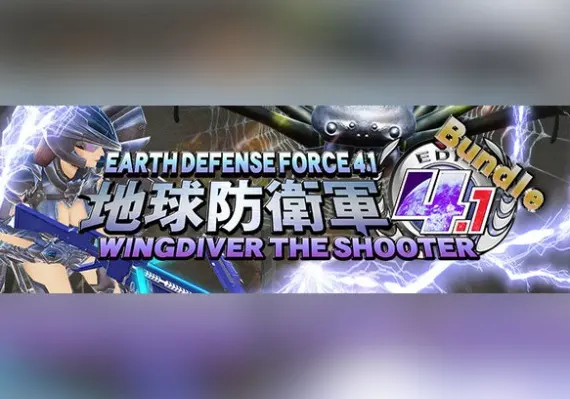 Jaquette de Earth Defense Force 4.1 - Wingdiver The Shooter Bundle EN/JA/ZH — jeu PC (Steam)