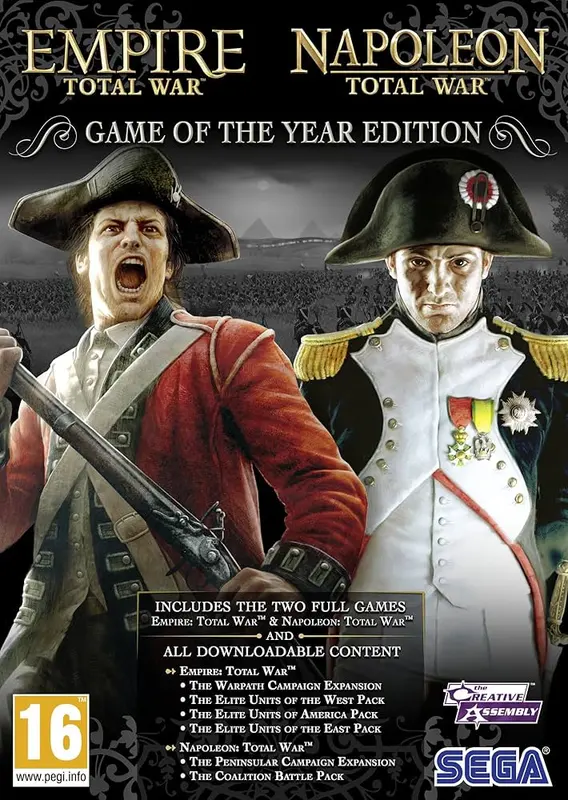 Empire and Napoleon Total War Collection - Game of the Year — Steam, Standard
