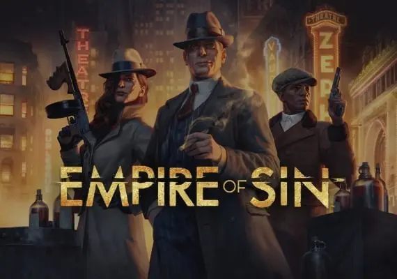 Jaquette de Empire of Sin EN/DE/FR/JA/RU/ZH/ES — jeu PC (Steam)