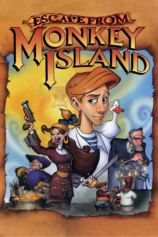 Escape from Monkey Island — Steam, Standard