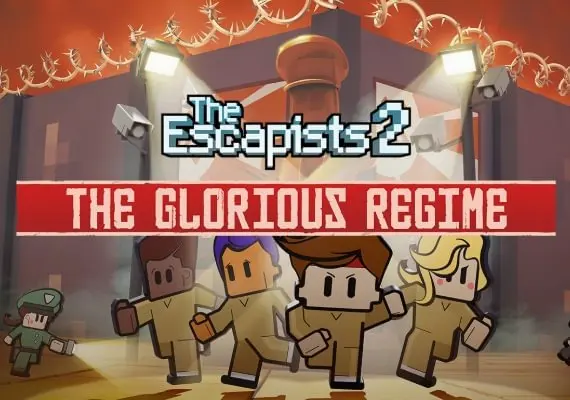 Jaquette de Escapists 2 - Glorious Regime Prison DLC EN/DE/FR/RU/ZH/ES — DLC PC (Steam)