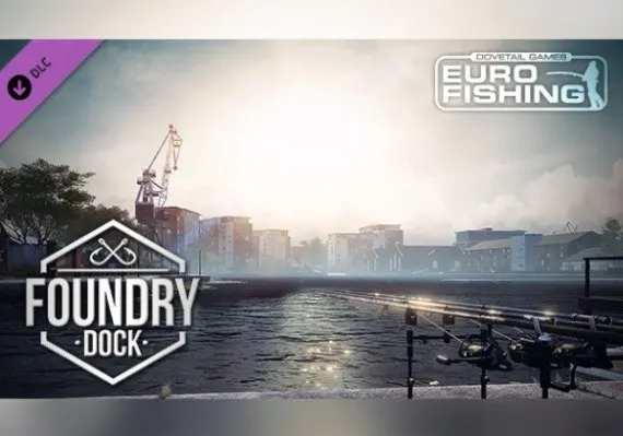 Jaquette de Euro Fishing - Foundry Dock DLC EN/DE/FR/PL/RU — DLC PC (Steam)