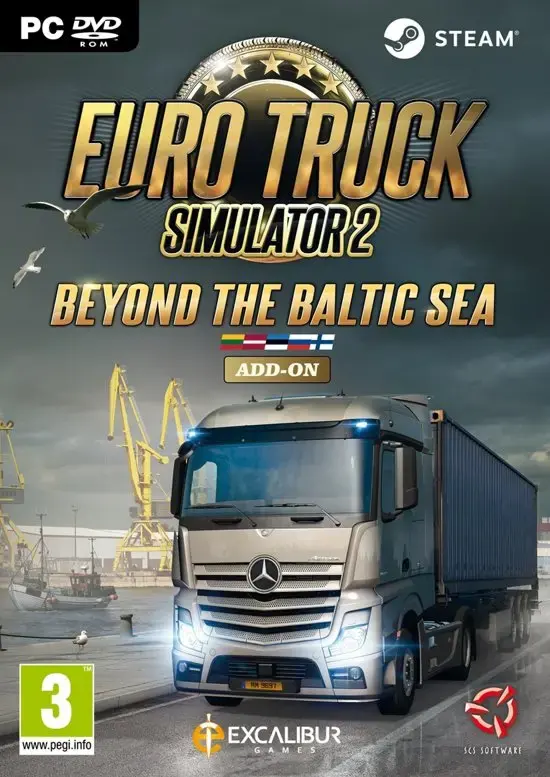 Euro Truck Simulator 2 - Beyond the Baltic Sea DLC — Steam, Standard
