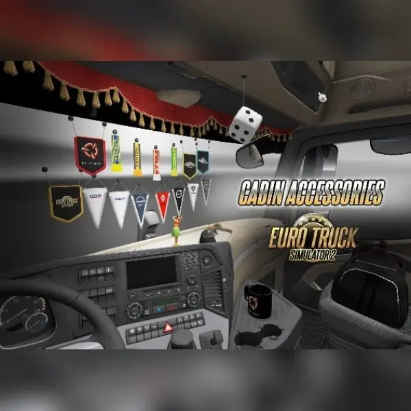 Euro Truck Simulator 2 - Cabin Accessories (DLC) — Steam, Standard