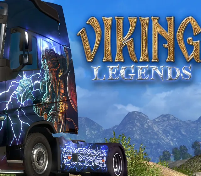 Euro Truck Simulator 2 - Viking Legends Paint Jobs Pack DLC — Steam, Standard