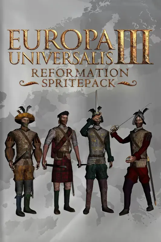 Europa Universalis III - Reformation Sprite Pack DLC — Steam, Standard