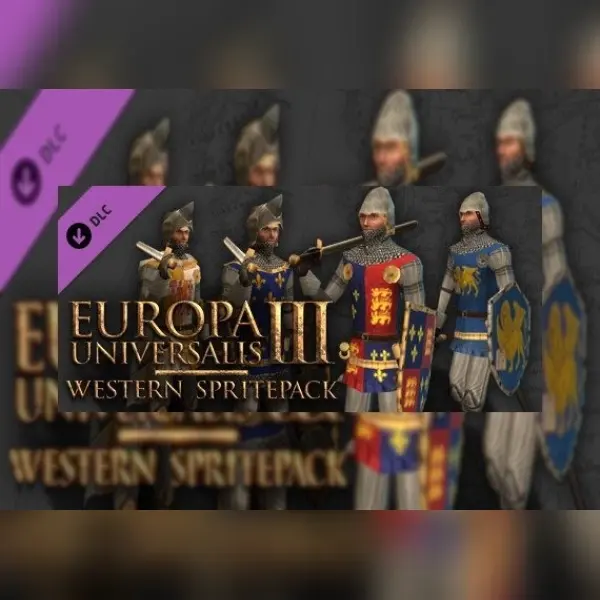 Europa Universalis III: Western - AD 1400 Spritepack (DLC) — Steam, Standard