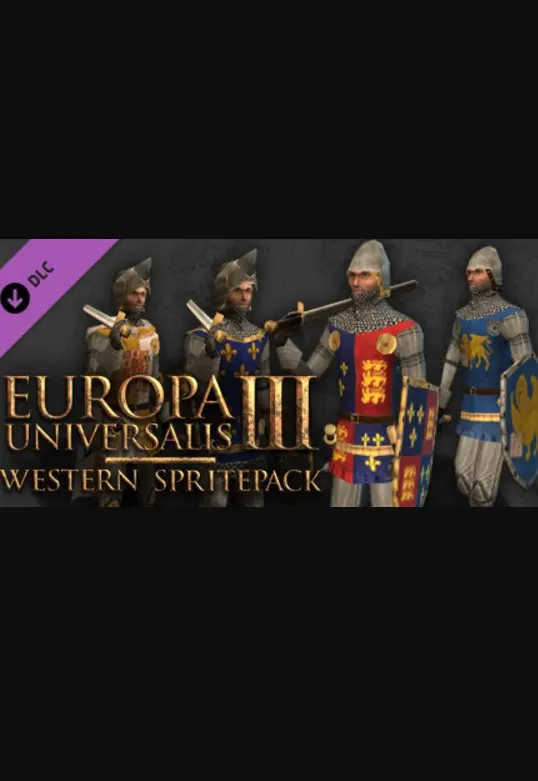 Jaquette de Europa Universalis III - Western - AD 1400 Spritepack (DLC) — DLC PC (Steam)