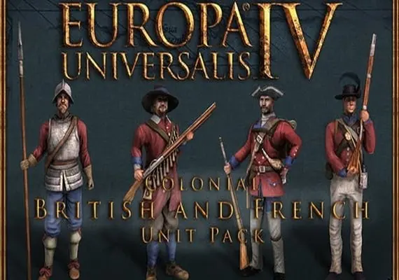 Europa Universalis IV - Colonial British and French Unit Pack DLC EN/DE/FR/ES — Steam, Standard