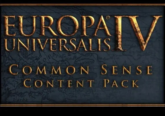 Europa Universalis IV - Common Sense - Content Pack DLC EN/DE/FR/ES — Steam, Standard