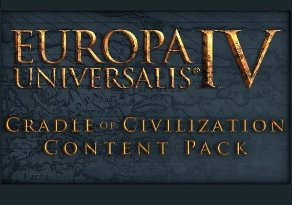 Europa Universalis IV - Cradle of Civilization Content Pack DLC EN/DE/FR/ES — Steam, Standard