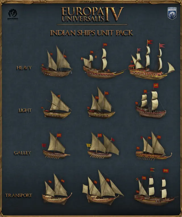 Europa Universalis IV Indian Ships Unit Pack DLC — Steam, Standard