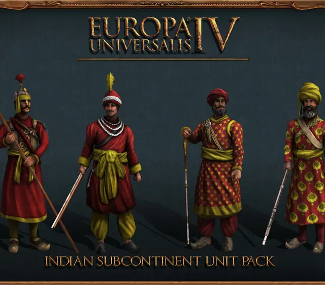 Europa Universalis IV - Indian Subcontinent Unit Pack DLC — Steam, Standard