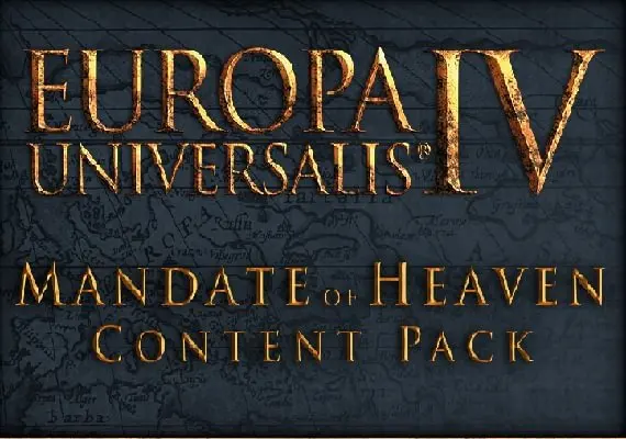 Europa Universalis IV - Mandate of Heaven Content Pack DLC EN/DE/FR/ES — Steam, Standard