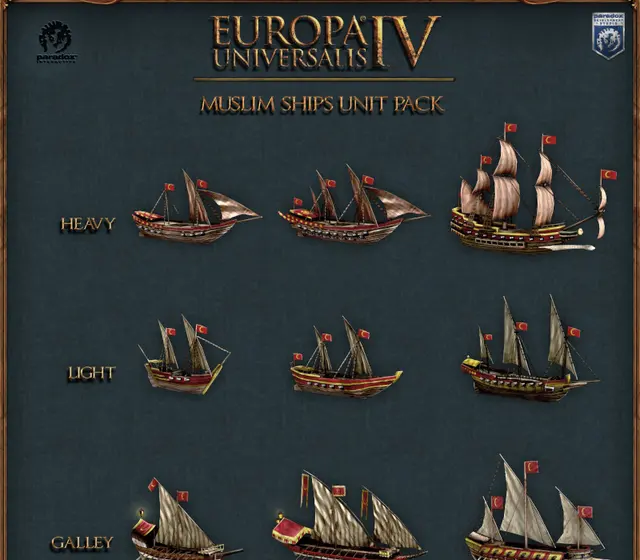 Europa Universalis IV - Muslim Ships Unit Pack DLC — Steam, Standard