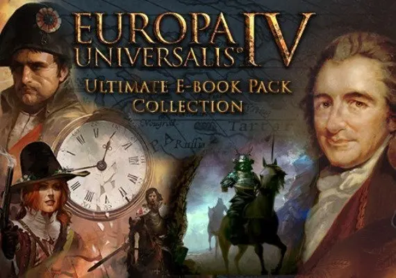 Europa Universalis IV - Ultimate E-Book Pack DLC EN/DE/FR/ES — Steam, Standard