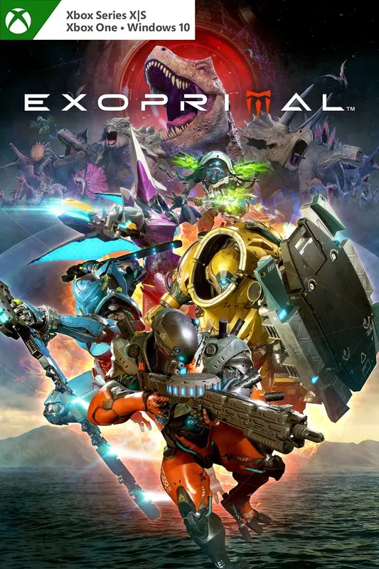 Jaquette de Exoprimal — jeu Xbox (Xbox Live / PC)