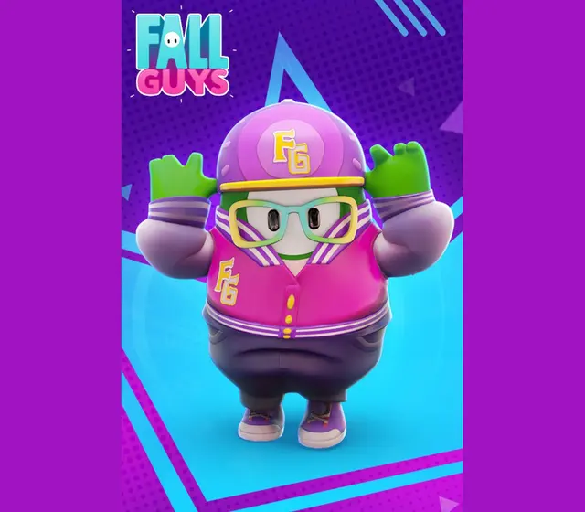 Fall Guys - Purple Hipster Costume DLC — Xbox Series X|S, Standard