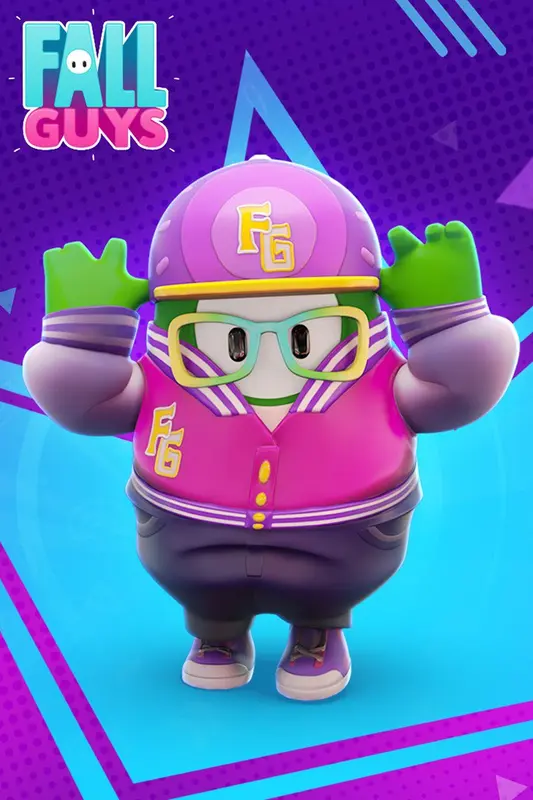 Fall Guys - Purple Hipster (DLC) — Xbox Live, Standard