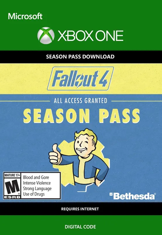 Fallout 4 - Season Pass (DLC) — Xbox One, Standard