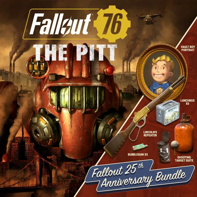 Fallout 76 - 25th Anniversary Bundle (DLC) — Xbox Live, Anniversary Bundle