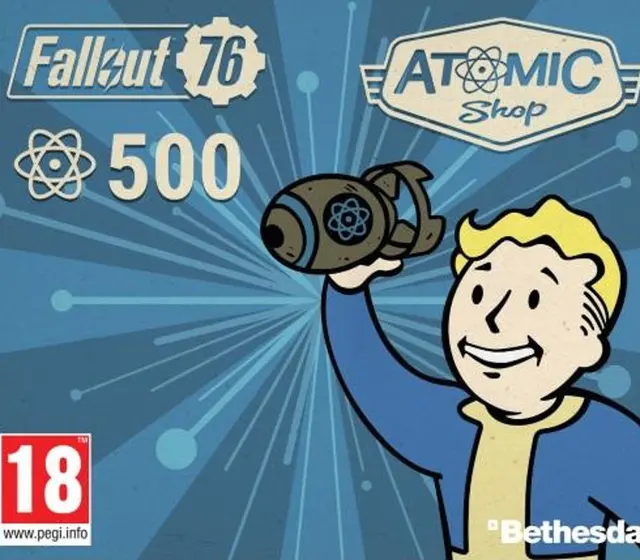Fallout 76 - 500 Atoms — Xbox One, Standard