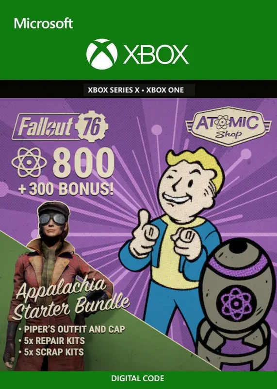 Fallout 76: Appalachia Starter Bundle (DLC) — Xbox Live, Standard