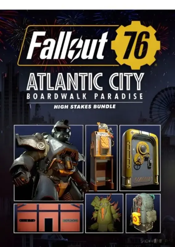 Fallout 76 - Atlantic City High Stakes Bundle DLC — Xbox One, Standard