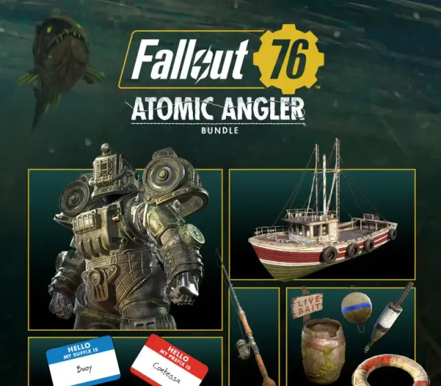 Fallout 76 - Atomic Angler Bundle DLC — Steam, Standard