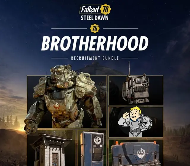 Fallout 76 - Brotherhood Recruitment Bundle DLC — Steam, Standard