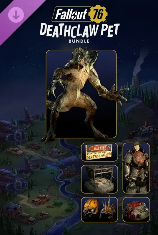 Fallout 76 - Deathclaw Pet Bundle DLC — Steam, Standard