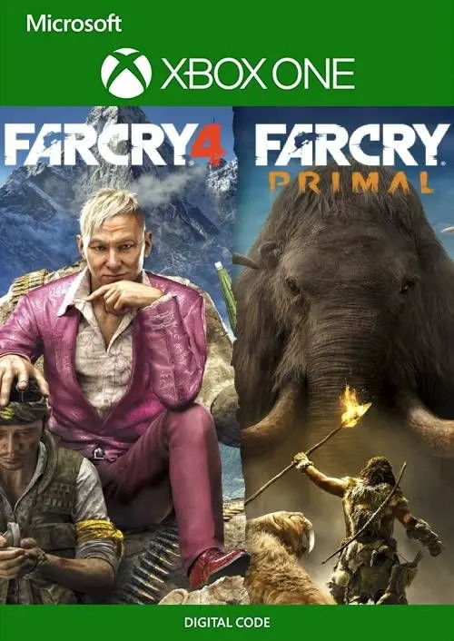 FAR CRY 4 + FAR CRY PRIMAL BUNDLE — Xbox Live, Standard