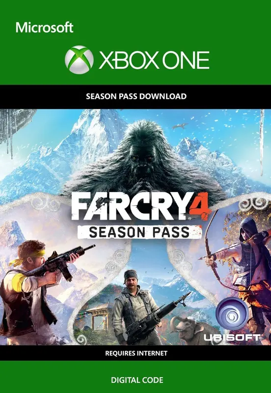 Jaquette de Far Cry 4 - Season Pass (DLC) — DLC Xbox (Xbox One)