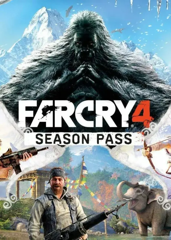 Far Cry 4 Season Pass DLC — Ubisoft Connect, Standard