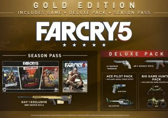Far Cry 5 Gold Edition EN/DE/FR/IT/ES — Steam, Gold Edition