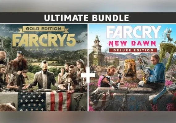 Far Cry 5: Gold Edition + Far Cry: New Dawn - Deluxe Edition - Bundle EN — Xbox One / Xbox Series X|S, Gold Edition