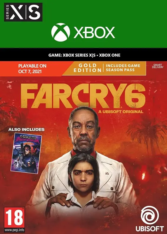 Jaquette de FAR CRY 6 Gold Edition — jeu Xbox (Xbox Live)
