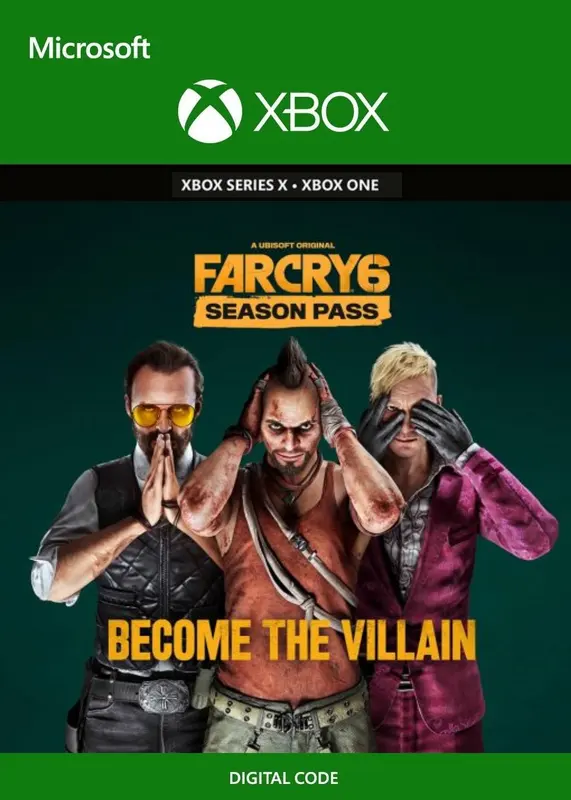 Far Cry 6 Season Pass (DLC) — Xbox Live, Standard