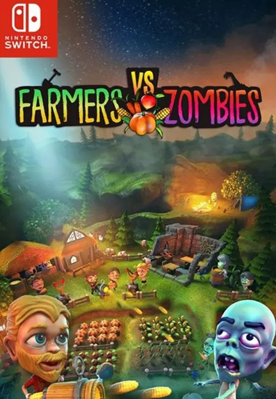 Farmers vs Zombies — Nintendo Switch, Standard