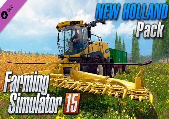 Jaquette de Farming Simulator 15 - New Holland Pack DLC EN — DLC PC (Steam)