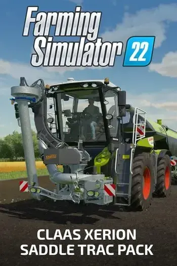 Farming Simulator 22 - CLAAS XERION SADDLE TRAC Pack DLC — PlayStation 4 / PlayStation 5, Standard