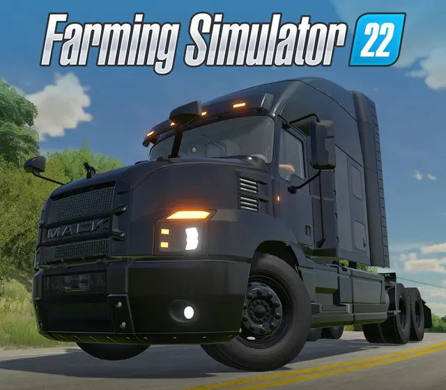 Farming Simulator 22 - Mack Trucks Black Anthem DLC — Steam, Standard